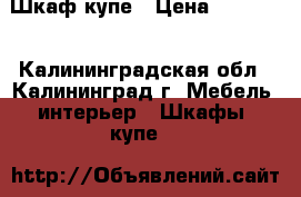 Шкаф-купе › Цена ­ 12 000 - Калининградская обл., Калининград г. Мебель, интерьер » Шкафы, купе   